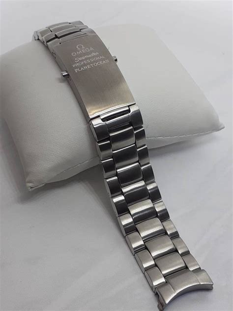 omega seamaster stainless steel watch band|Omega Seamaster band replacement.